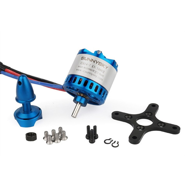 Мотор для самолетов SunnySky X2814 V3 KV1200 3-4S