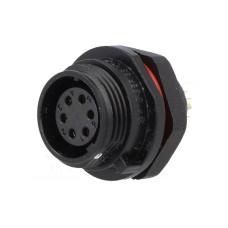 50 шт - Коннекторы WEIPU SP1312/S6 6pin мама IP68 