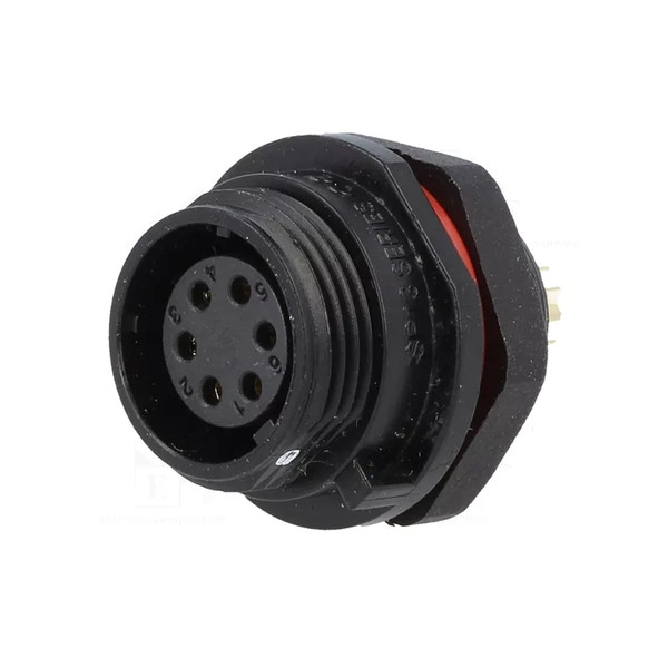 50 шт - Коннекторы WEIPU SP1312/S6 6pin мама IP68