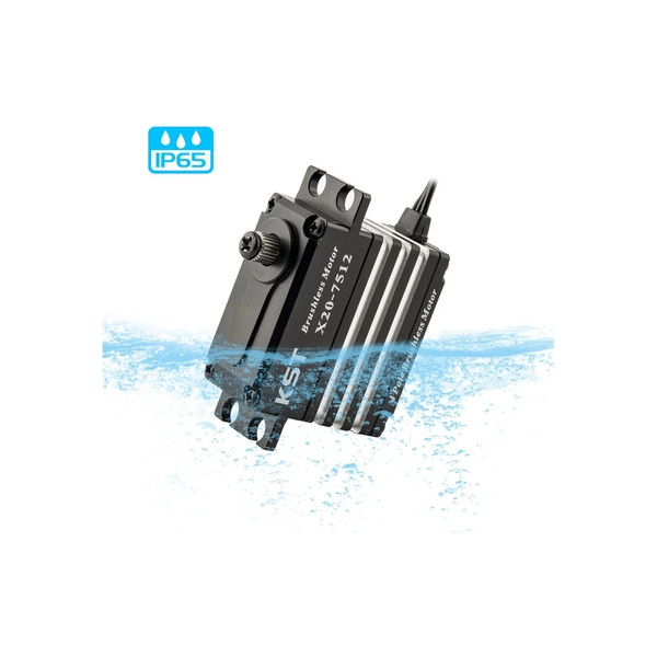 Сервопривод 70г KST X20-7512 82кг/0.11сек/8.4В цифровой IP66