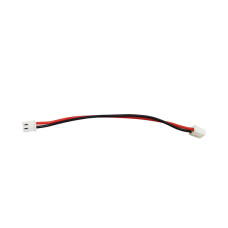 50 шт - Кабель силиконовый Micro JST XH2.54 F 2pin - Micro JST XH2.54 F 2pin 26AWG развернутый (100 мм)