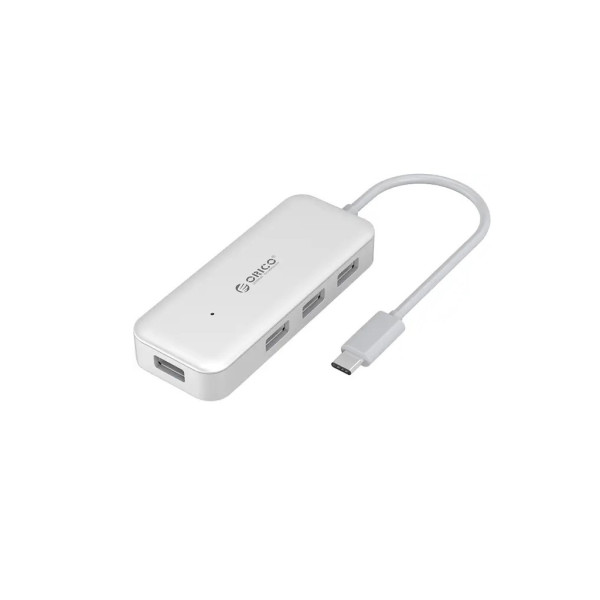 Концентратор ORICO USB TYPE-C до 4× USB 3.0 (TC4U-U3-SV-BP) (CA912766)