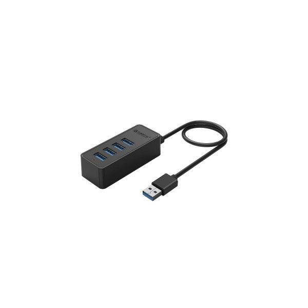 Концентратор ORICO USB 3.0 4 PORTS (W5P-U3-100-BK-PR) (CA911264)