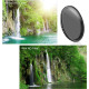 Светофильтр K&F Concept 58mm ND2-ND400 Slim Variable/Fader NDX (KF01.1109)