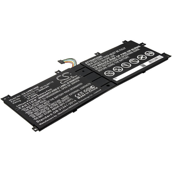 Аккумулятор для ноутбуков Lenovo IdeaPad MIIX 510 (5B10L68713) 7.68V 5110mAh (original)