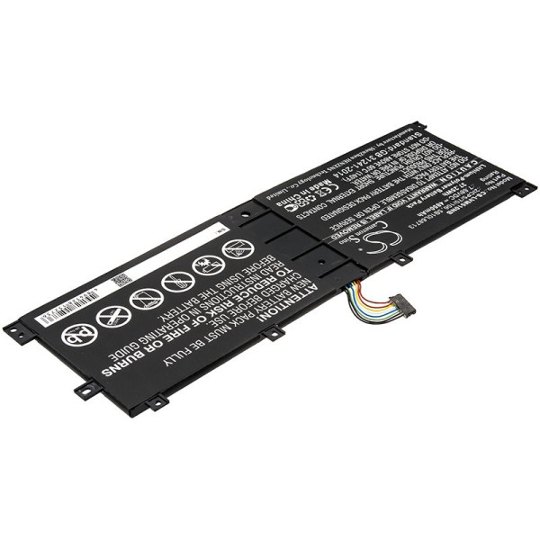 Аккумулятор для ноутбуков Lenovo IdeaPad MIIX 510 (5B10L68713) 7.68V 5110mAh (original)