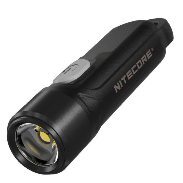 Брелочный фонарь Nitecore TIKI LE (Osram P8 + Red + Blue LED, 300 люмен, 7 режимов, USB-C), черный