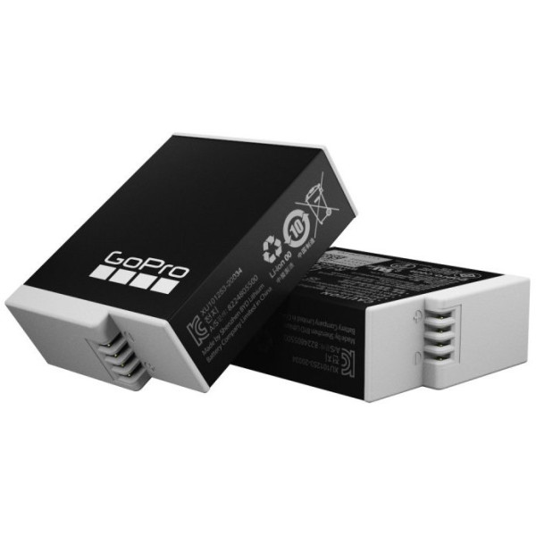 Набор из двух аккумуляторов Gopro Enduro Battery для Hero 11, Hero 10, Hero 9 (ADBAT-211)