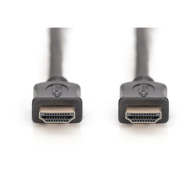 Кабель Digitus HDMI UHD 4K, w/Ethernet, type A M/M, 1 m (AK-330107-010-S)