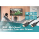 Кабель Digitus HDMI UHD 4K, w/Ethernet, type A M/M, 1 m (AK-330107-010-S)