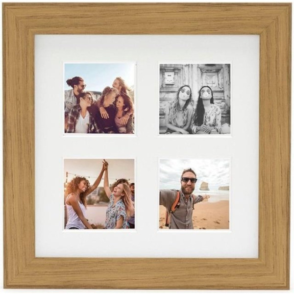 Фоторамка Fujifilm INSTAX 4 MOUNT SQUARE FRAME Oak (70100139141)