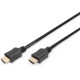 Кабель Digitus HDMI UHD 4K, w/Ethernet, type A M/M, 1 m (AK-330107-010-S)