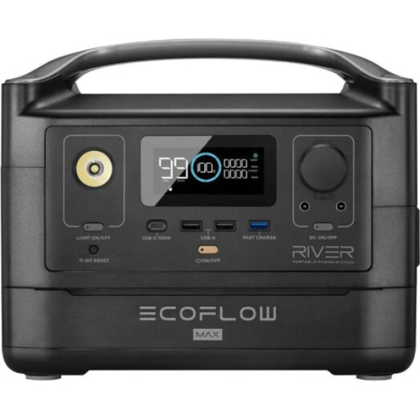 Зарядна станція EcoFlow RIVER MAX (EFRIVER600MAX-EU)