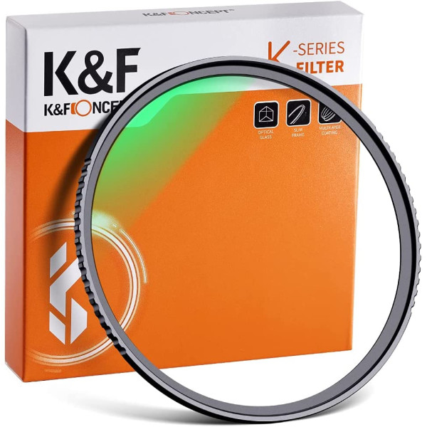 Світлофільтр K&F Concept 67MM MC-UV FILTER, SLIM, GREEN MULTI-COATED, GERMAN OPTICS (KF01.028)