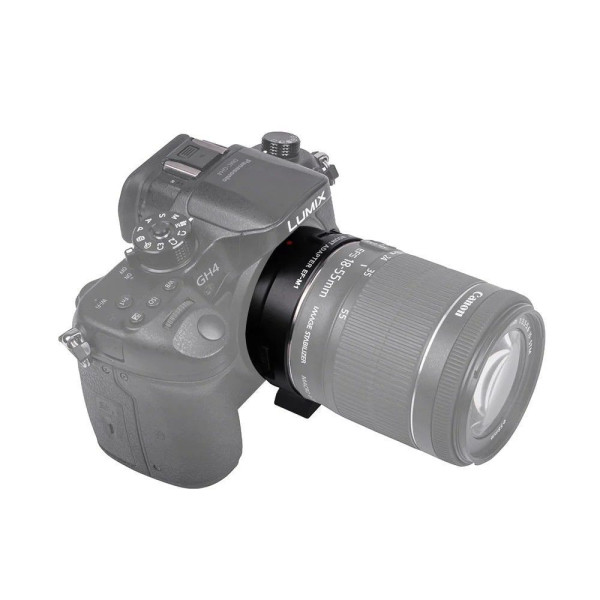 Перехідник Viltrox EF-M1 для об'єктивів Canon EF/EF-S на Micro 4/3