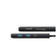 USB-хаб серії Baseus Lite, 6-портова док-станція Type-C (Type-C на HDMI + USB 3.0×2 + Type-C для передачі даних + SD/TF) Чорна