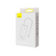 USB-хаб серії Baseus Lite, 6-портова док-станція Type-C (Type-C на HDMI + USB 3.0×2 + Type-C для передачі даних + SD/TF) Чорна