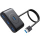 USB-хаб UGREEN CR113 USB 3.0 Hub 1m (Black) (UGR-20291)