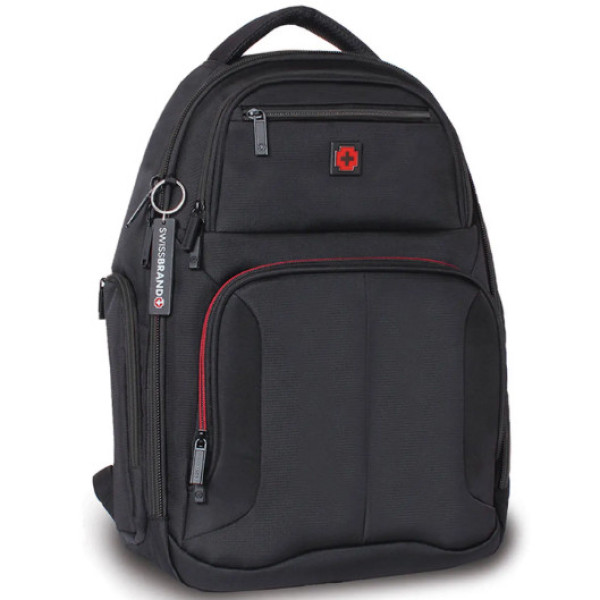 Рюкзак городской Swissbrand Georgia 3.0 29 Black (SWB_BE19GEO001U)