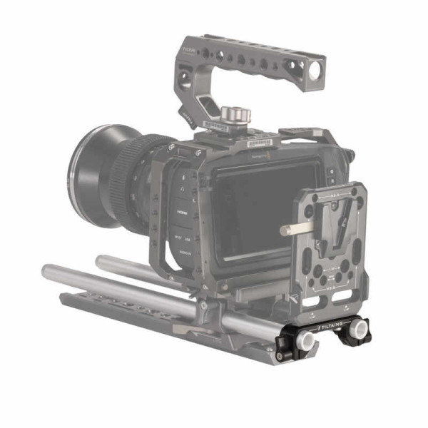 Адаптер TILTA TA-MBP-RA на 15 мм суппорта для Mini/Pocket V-mount Barttery Plate