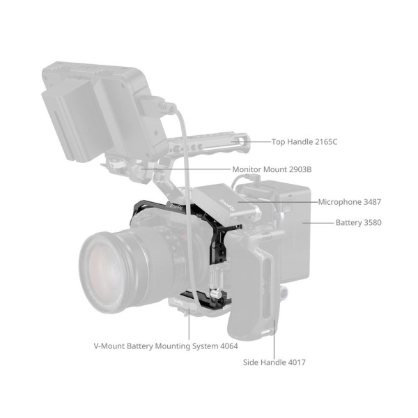 Клетка для камеры SmallRig Cage for Fujifilm X-H2/X-H2S