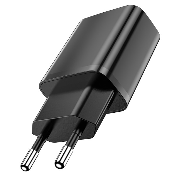 Сетевое зарядное устройство BOROFONE BA52A Gamble single port charger Black