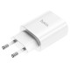 Сетевое зарядное устройство HOCO N14 Smart Charging single port PD20W charger White