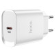 Сетевое зарядное устройство HOCO N14 Smart Charging single port PD20W charger White
