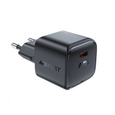 Сетевое зарядное устройство ACEFAST A77 mini PD30W GaN USB-C charger Black