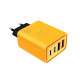 Мережевий зарядний пристрій WUW-C212 48W Charger 2 USB C + 2 USB C yellow