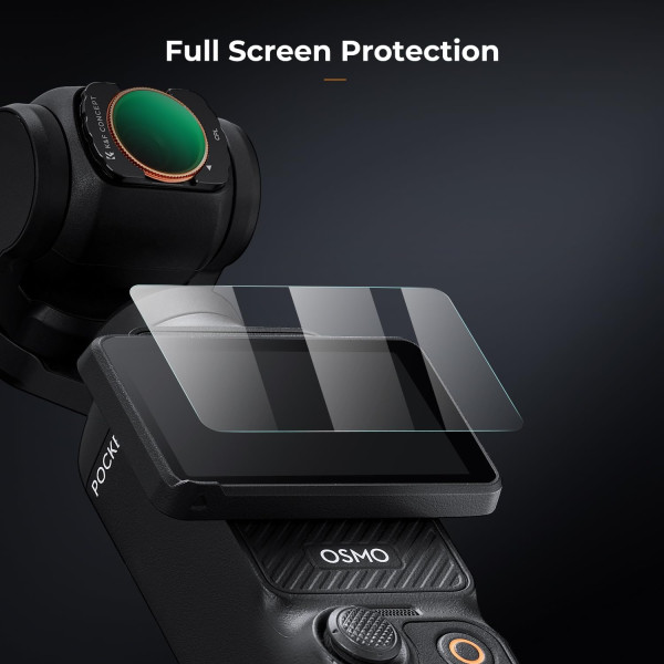 Поляризационный магнитный светофильтр K&F Concept для DJI Osmo Pocket 3 Multi Coated HD Optical Glass Filter (KF01.2532)