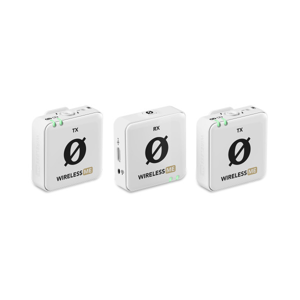 Бездротова мікрофонна система Rode Wireless Me Dual White (301399)