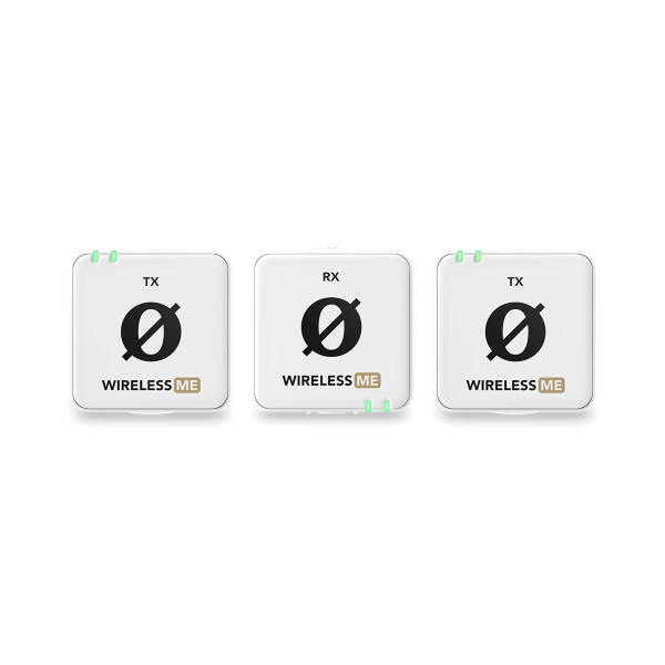 Бездротова мікрофонна система Rode Wireless Me Dual White (301399)