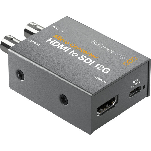 Конвертер Blackmagic Design Micro Converter HDMI to SDI 12G with Power Supply (CONVCMIC/HS12G/WPSU)