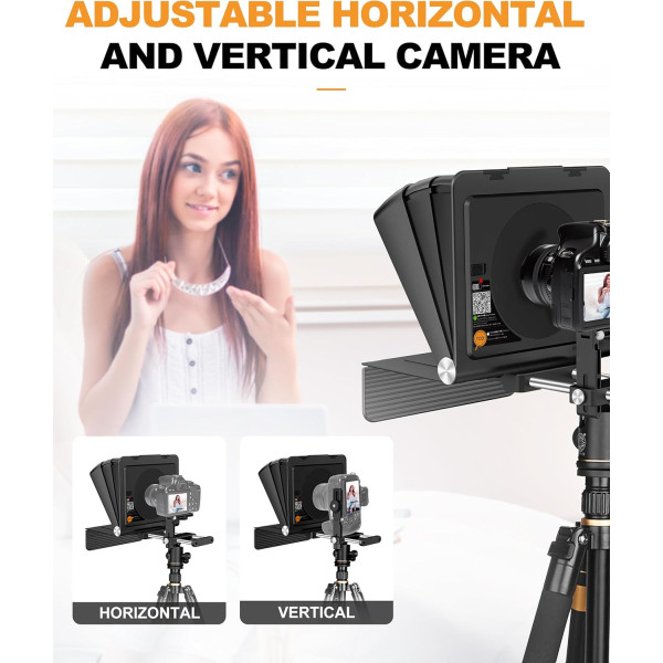 Телесуфлер LENSGO TC7II Camera Teleprompter (TC7II)
