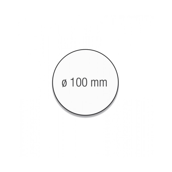 Карточки модерации круглые 100 зеленые Magnetoplan Round Green Set (111151605)