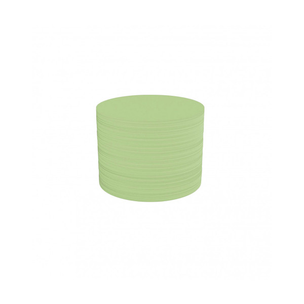 Карточки модерации круглые 100 зеленые Magnetoplan Round Green Set (111151605)