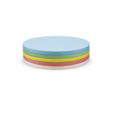 190 різнокольорових круглих самоклеючих карток Magnetoplan Round Assorted Set (111151890)