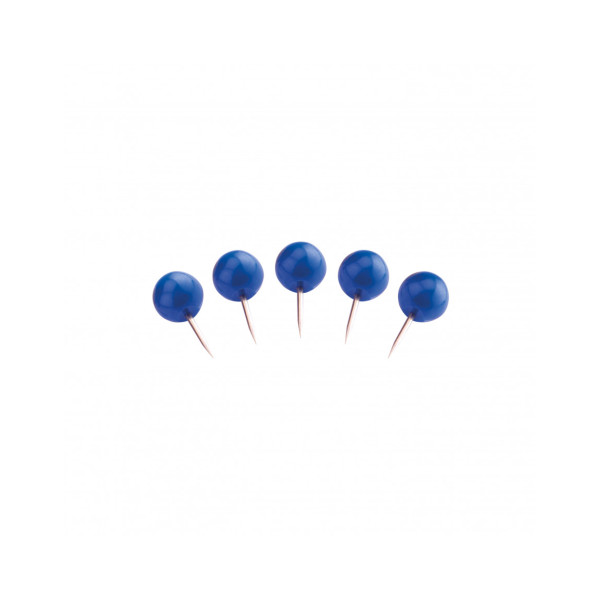 Булавки-бусины 17 синие Magnetoplan Pins Ball Blue Set (111165103)