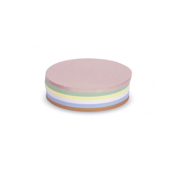 Карточки модерации круглые 140 разноцветные Magnetoplan Round Assorted Set (112501710)
