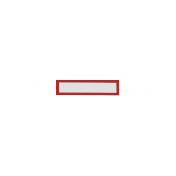 Рамки заголовков магнитные A5/A4 красные Magnetofix Frame TOPSIGN Red Set (1131706)