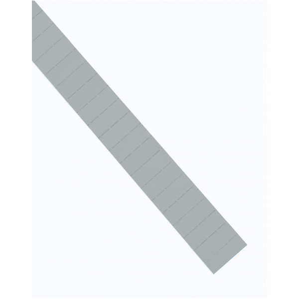 Карточки этикеточные 40x15 серые Magnetoplan Ferrocard Labels Gray Set (1286101)
