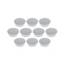 Магниты круглые 40/2.2 серые Magnetoplan Discofix Color Gray Set (1662001)