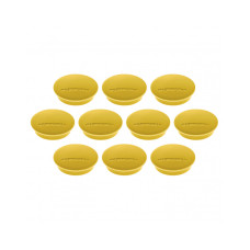 Магниты круглые 34/1.3 желтые Magnetoplan Discofix Junior Yellow Set (1662102)