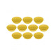 Магниты круглые 34/1.3 желтые Magnetoplan Discofix Junior Yellow Set (1662102)
