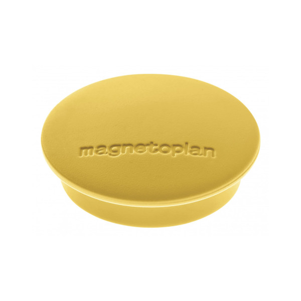 Магниты круглые 34/1.3 желтые Magnetoplan Discofix Junior Yellow Set (1662102)