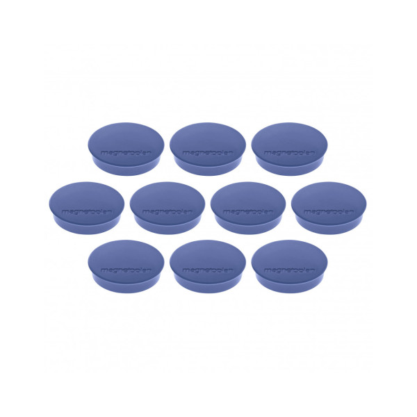 Магниты круглые 30/0.7 синие Magnetoplan Discofix Standard Dark-Blue Set (1664214)