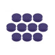 Магниты эргономичные большие 34/2 фиолетовые Magnetoplan Ergo Large Violet Set (1665011)