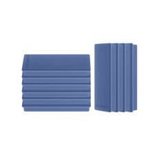 Магниты прямоугольные 55x22/1.3 синие Magnetoplan Rechteck Dark-Blue Set (1665114)