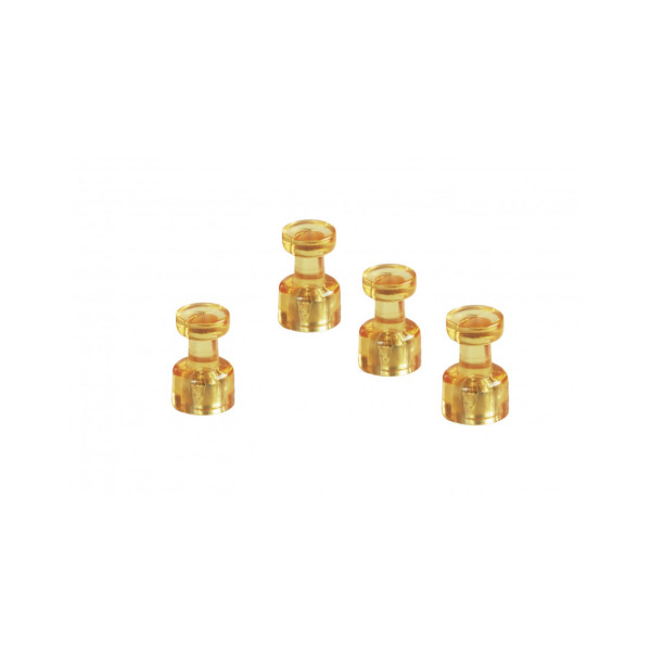 Магниты-гвоздики 11/0.05 желтые Magnetoplan Memo-holder Yellow Set (1666144)
